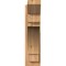 Ekena Millwork Merced Slat Smooth Outlooker, Western Red Cedar, 7 1/2"W x 30"D x 30"H OUT08X30X30MRC06SWR - alternate 2